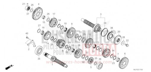 BOITE DE VITESSES (NT1100A) NT1100AT de 2026